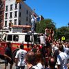 FDNY Joins Avenue C World Cup Celebration